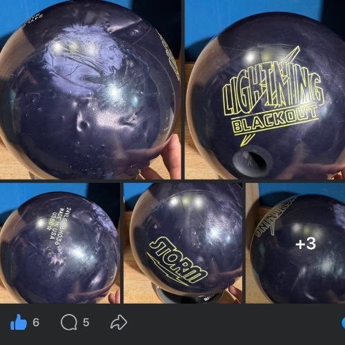2手 Storm Lightning Blackout（15 磅）
